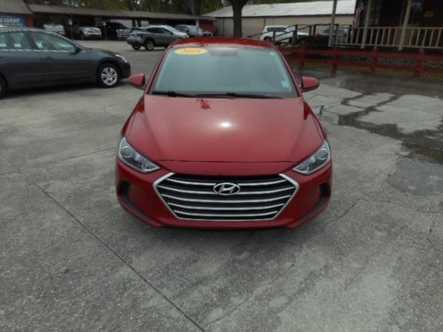 2018 RED HYUNDAI ELANTRA LIMITED; SE (5NPD74LF2JH) , located at 10405 Abercorn Street, Savannah, GA, 31419, (912) 921-8965, 31.988262, -81.131760 - Photo#0